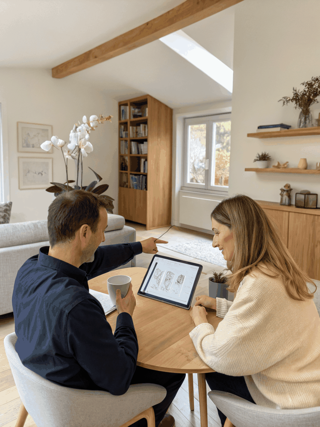 Private spiritual consultation session
